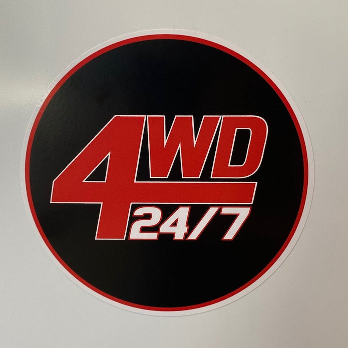 4WD 24/7 Bumper Sticker