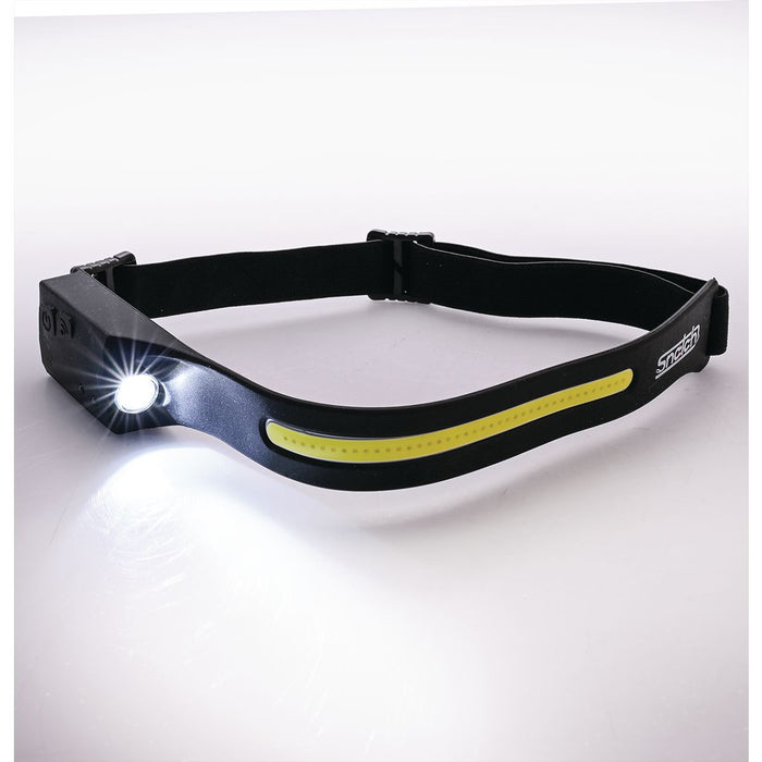Snatch Rechargeable COB Headlamp - SNHLCOBR