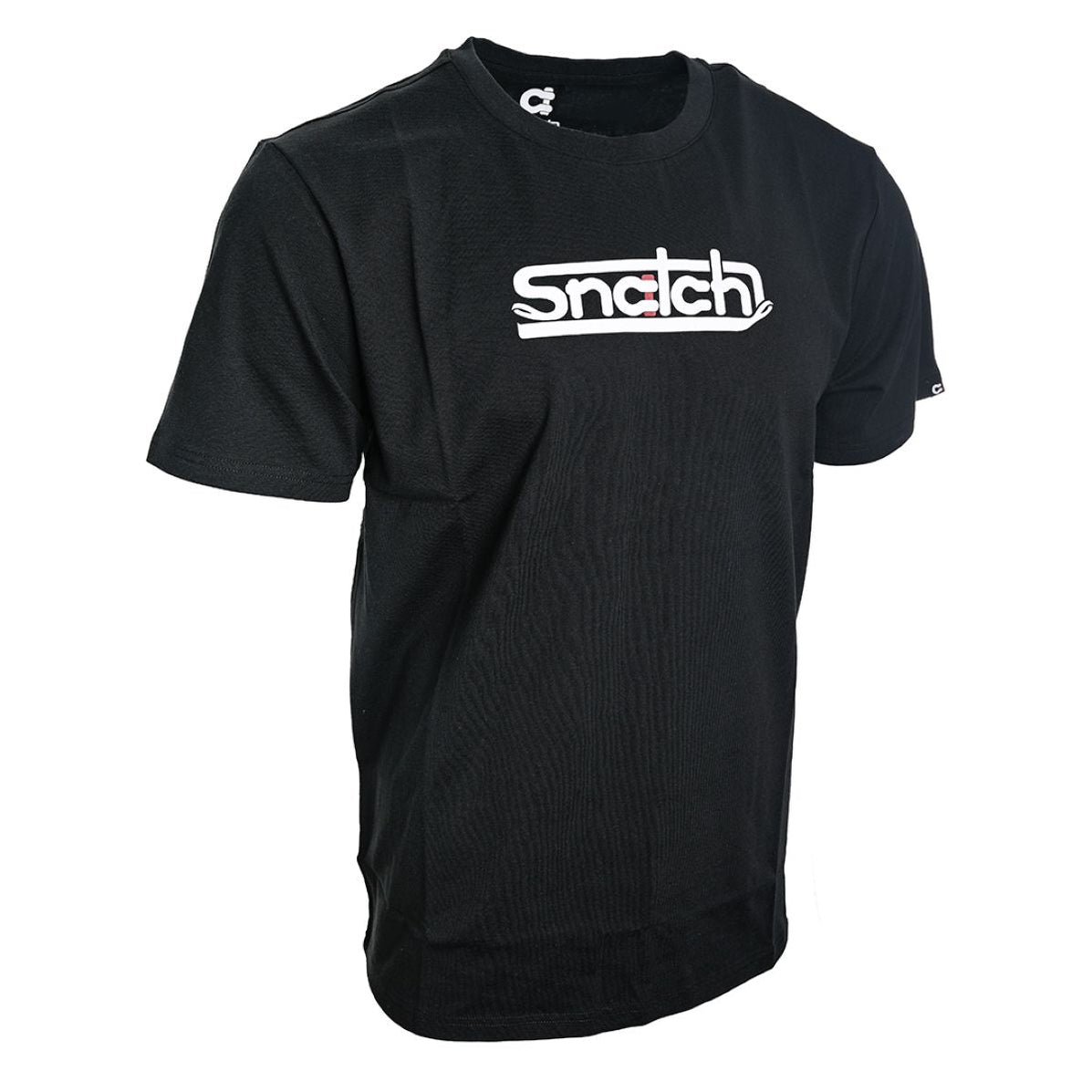 Snatch Logo Stack T-Shirt Black - SM1311BK — Snatch Clothing