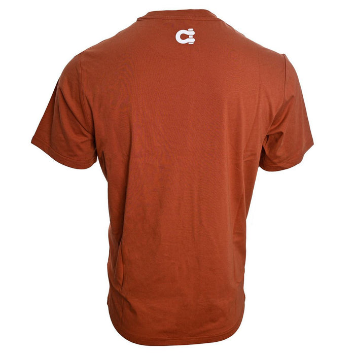 Snatch Logo Stack Tee Rust - SM1311RT
