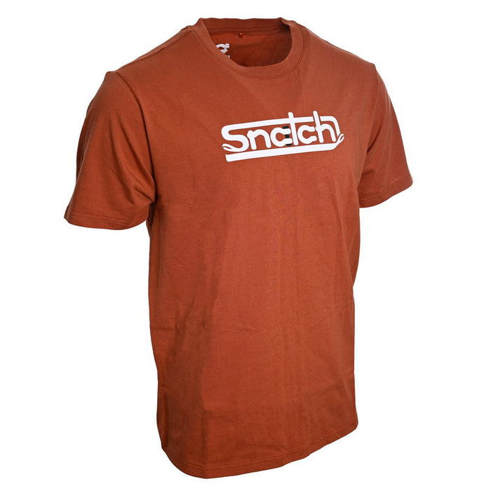Snatch Logo Stack Tee Rust - SM1311RT