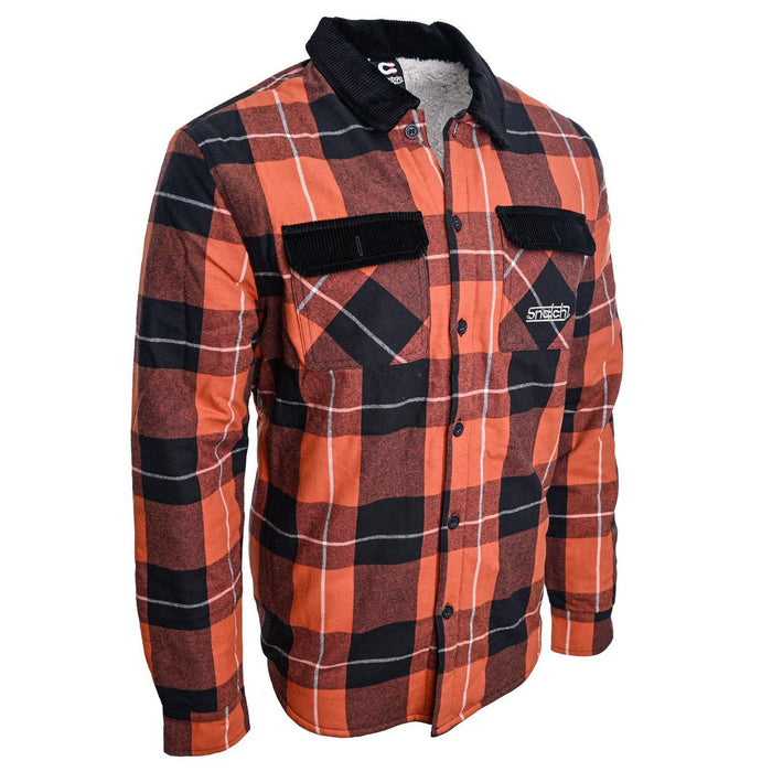 Snatch Bushmans Jacket Red Check  - SM4726RC