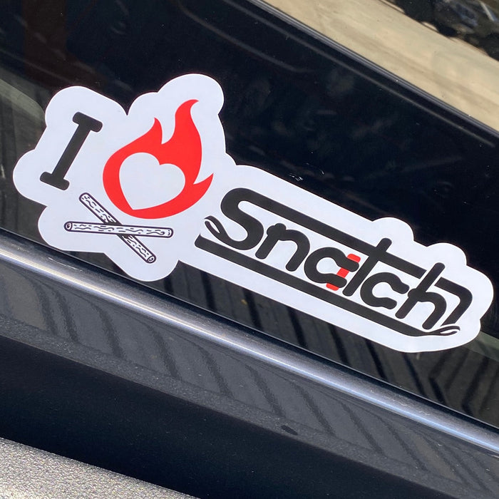 Bumper Sticker I Love Snatch Horizontal - SU9147MXHRZ