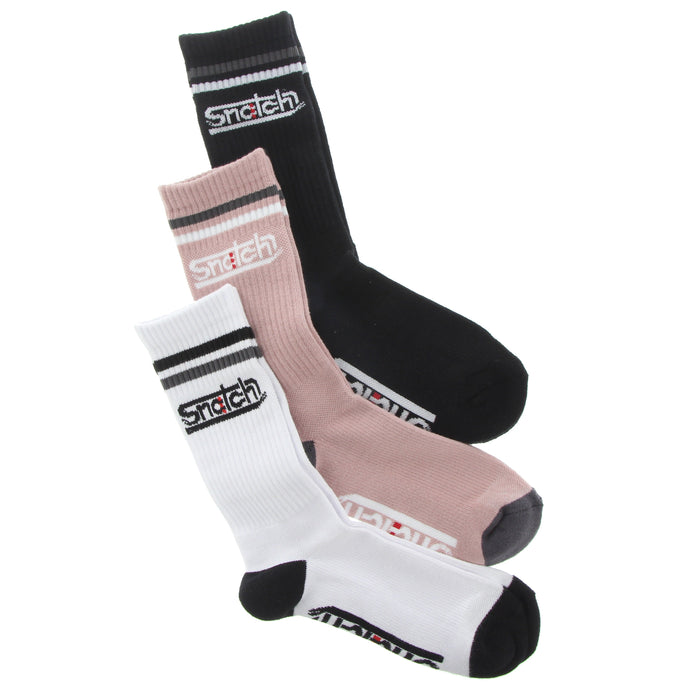 Women's Performance Socks 3PK Size 5-8 - SF8201MX