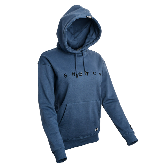 Women's Embroidered Hoodie Light Blue - SF2301LB