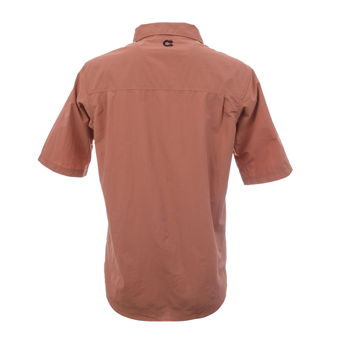 Women's Short Sleeve Action Shirt Dusty Terracotta - SF4001DT
