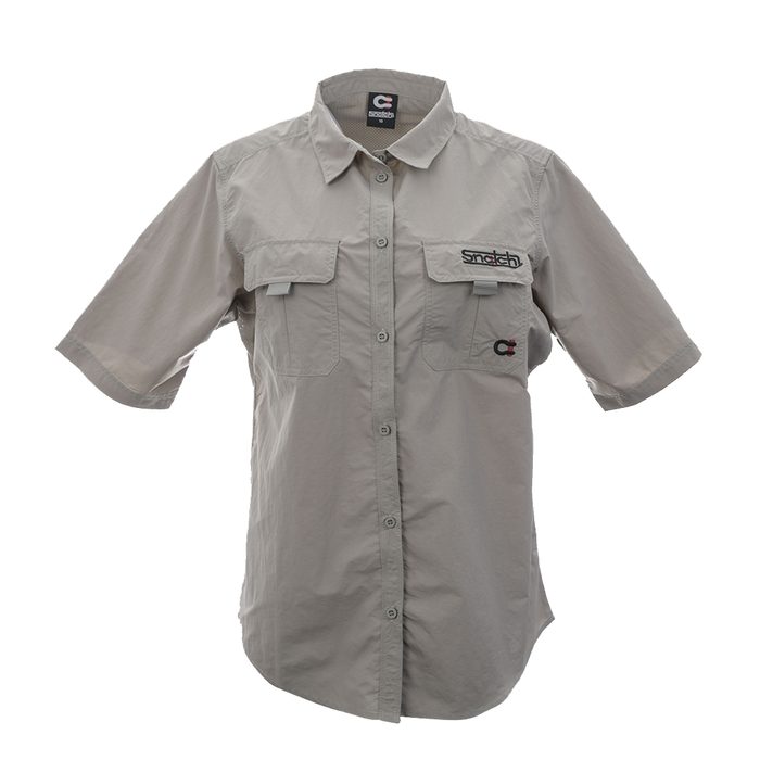 Women's Short Sleeve Action Shirt Dirty Stone - SF4002ST