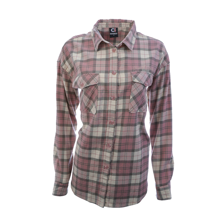 Women's Flanno Abode Rose Check Shirt - SF4103AR