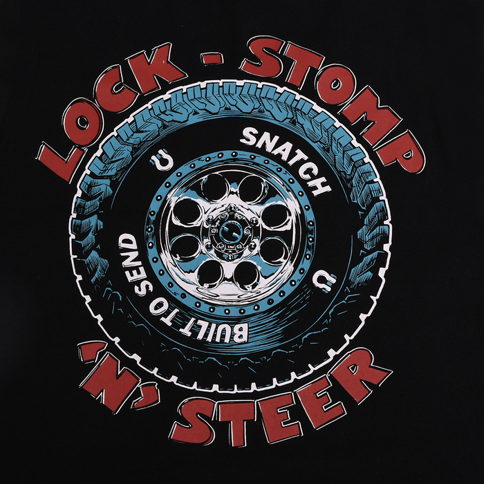 Lock Stomp N Steer Singlet Black - SM1102BK