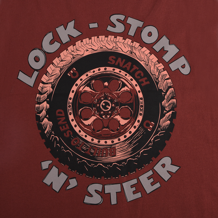 Lock Stomp N Steer Singlet Red Dirt - SM1102RD