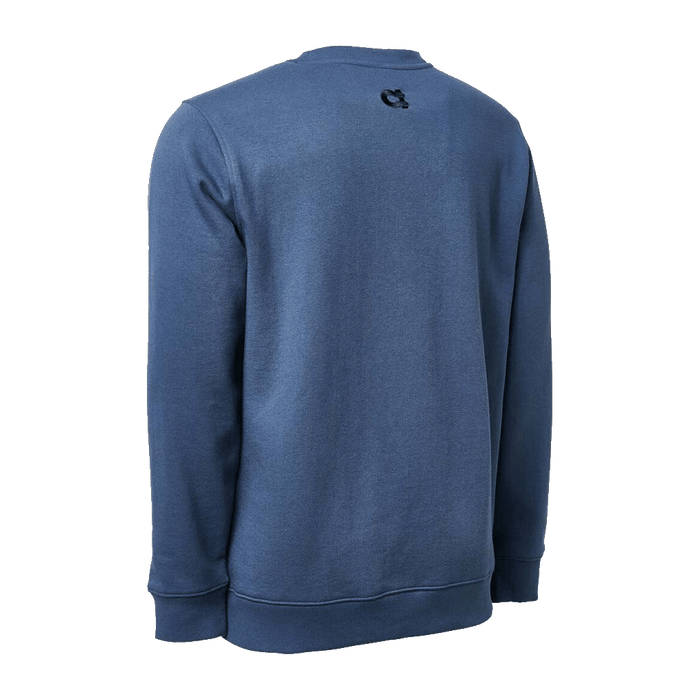 Embroidered Snatch Crew Sweater Petrol