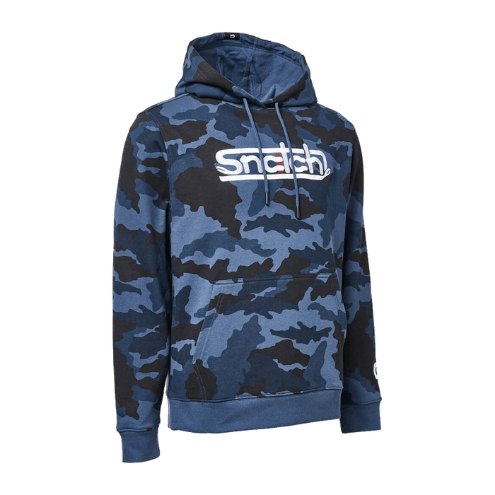 Embroidered Snatch Hoodie Petrol Camo