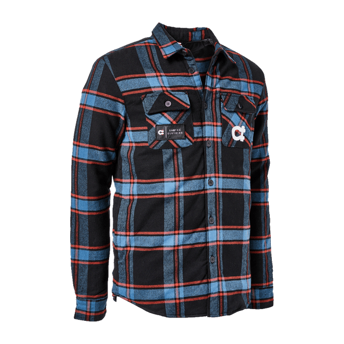 Quilted Flanno Mixed Jacket