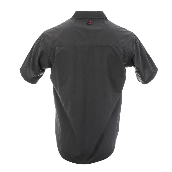 Snatch Short Sleeve Work Shirt Black - SM4001BK