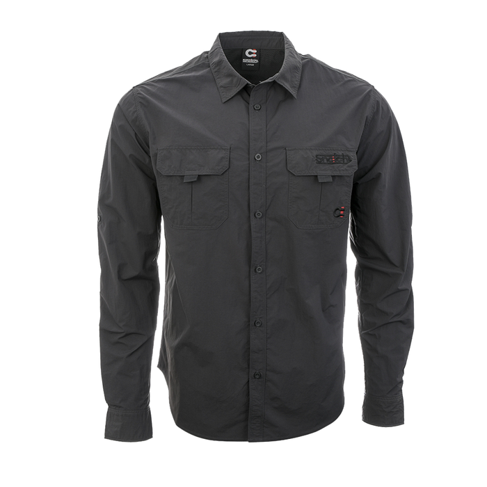 Action Long Sleeve Shirt Charcoal - SM4101CR