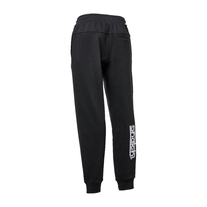 Embroidered Track Pant Slim Fit Black - SM6001BK