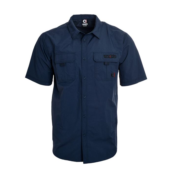 Action Shirt Short Sleeve Navy - SM4001DN