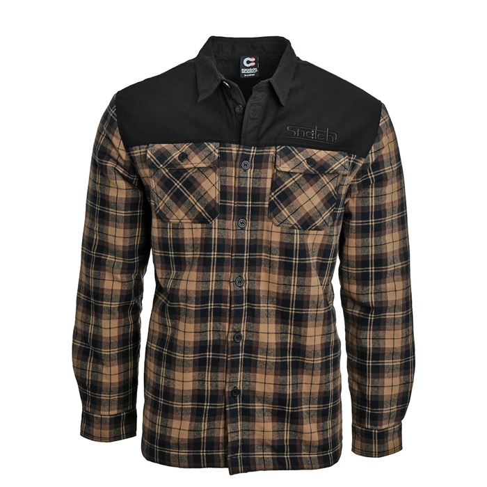 Black Mountain Flanno Lined Jacket - SM4702SC