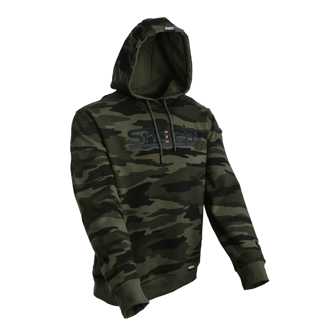 Kakadu Camo Hoodie Olive - SM2306CO — Snatch Clothing