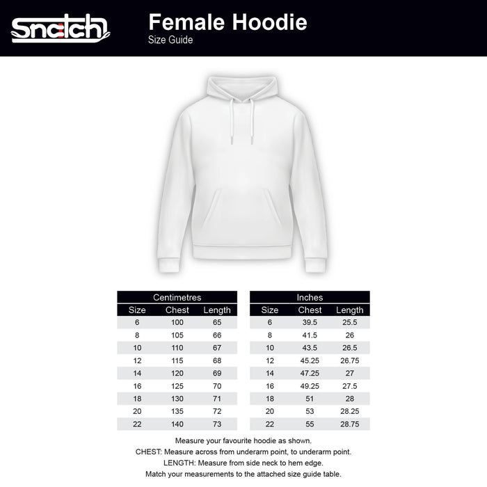 Women's Embroidered SNATCH Hoodie Abode Rose - SF2301AR