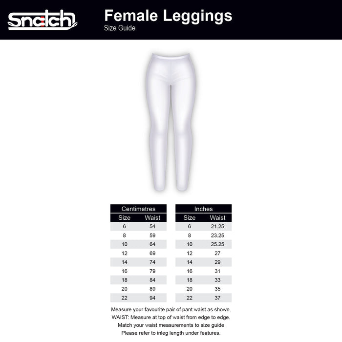 Women's Core Legging Black - SF6603BK