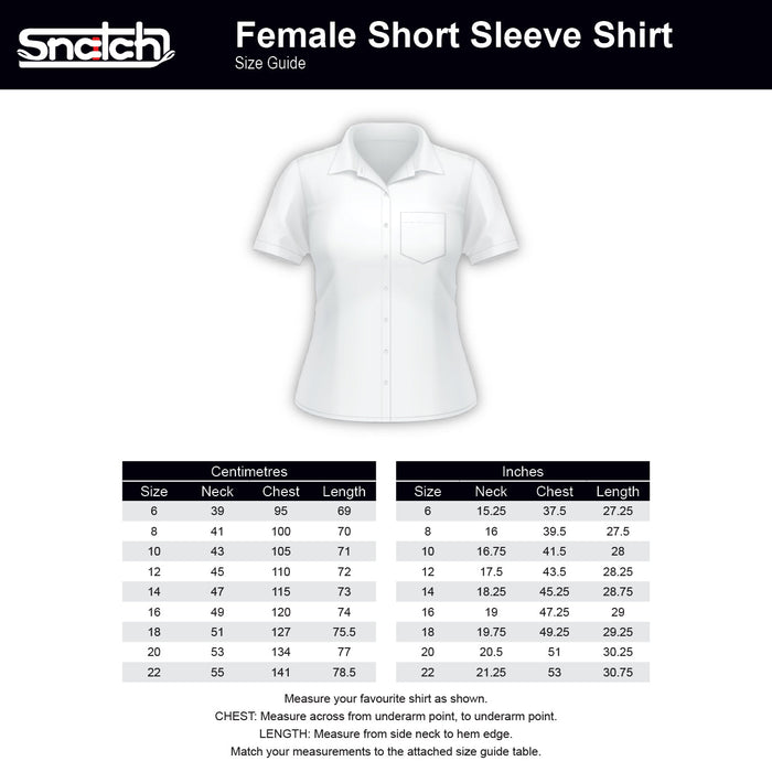 Women's Short Sleeve Action Shirt Dusty Terracotta - SF4001DT
