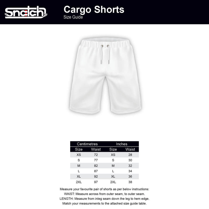 Cargo Shorts Ripstop Camo Army
