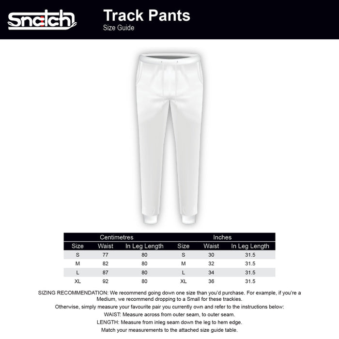 Embroidered Track Pant Slim Fit Olive - SM6001OV