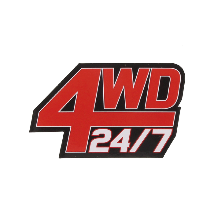 4WD 24/7 Sticker - SSTK230008
