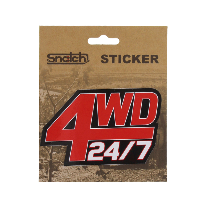 4WD 24/7 Sticker - SSTK230008