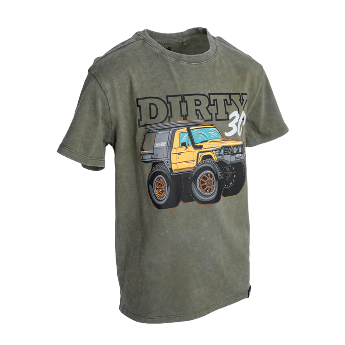 Kid's Dirty 30 Tee Olive - SY1402OV