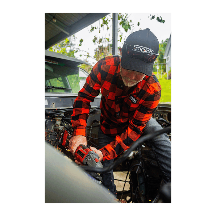 Flanno Red Check Long Sleeve